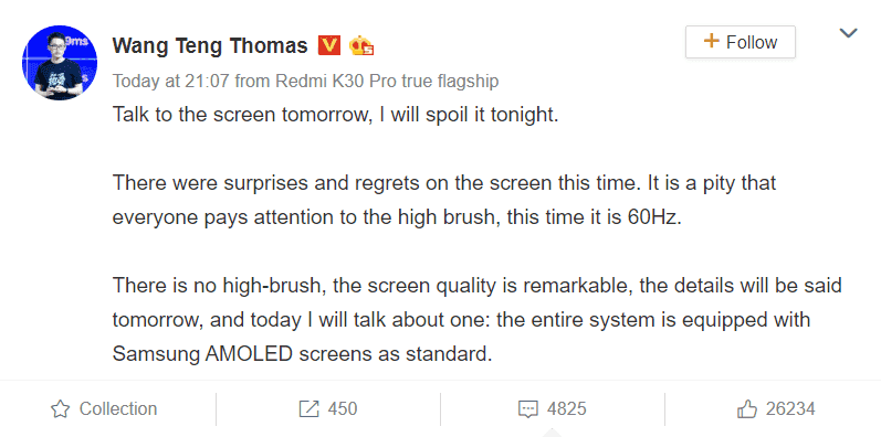 Redmi K30 Pro
