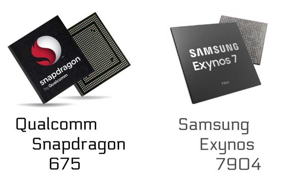 Exynos 7904 vs Snapdragon 675