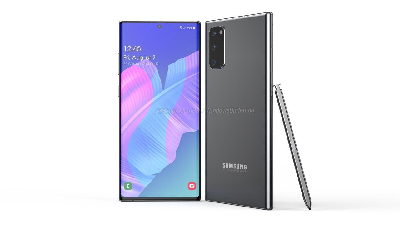 Bộ ảnh concept Samsung Galaxy Note 20 ảnh 08