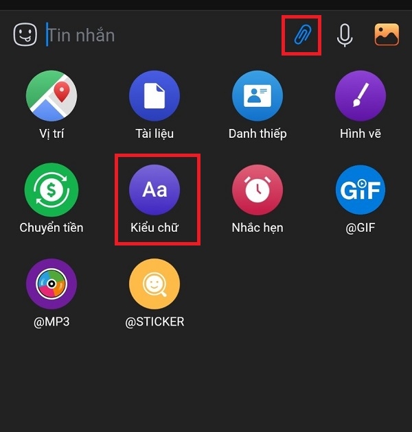 tin nhắn Zalo tin nhắn Zalo