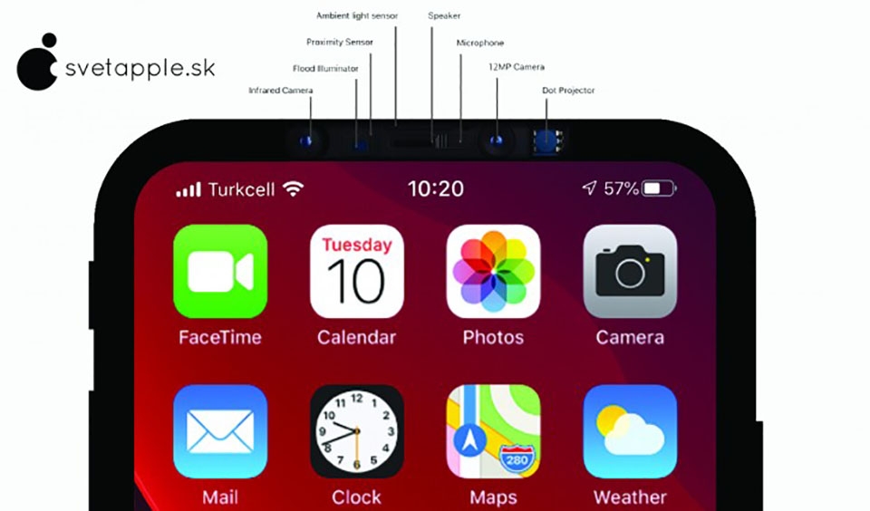 iPhone 12 Pro với thiết kế không tai thỏ (ảnh 3)
