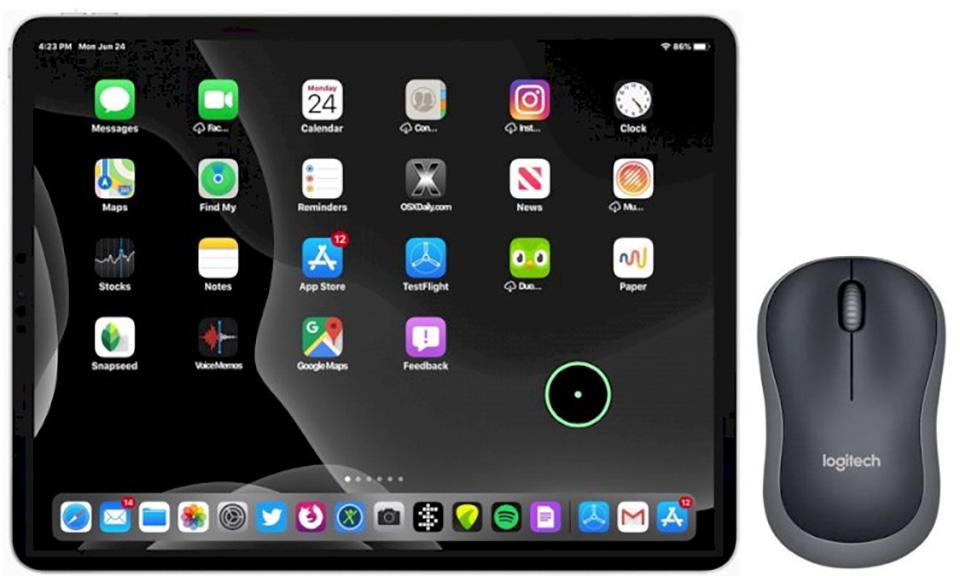 Apple giải thích cách kết nối và sử dụng chuột Bluetooth hoặc trackpad với iPad