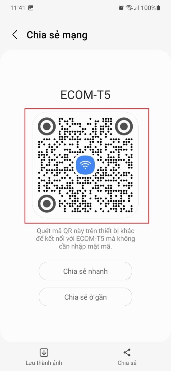 Cách quét mã QR WiFi để truy cập mạng không cần mật khẩu 6