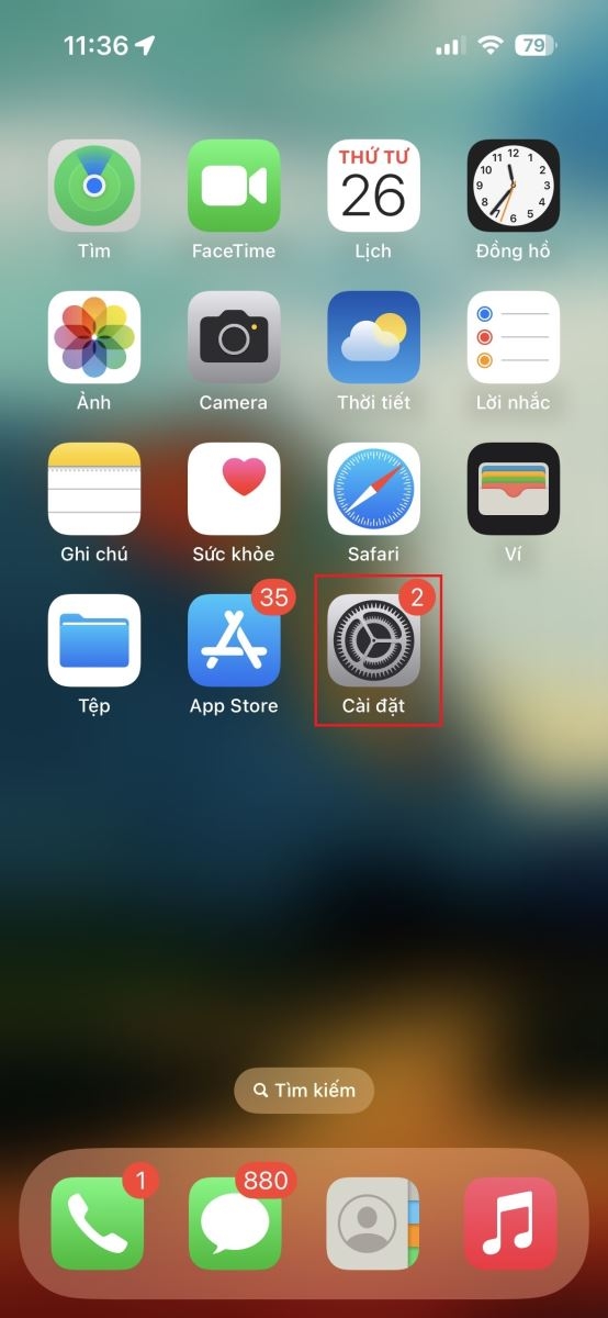 Cách quét mã QR WiFi trên iPhone 1