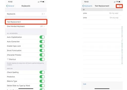 autocorrect của iphone