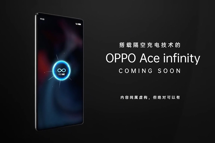 Hé lộ OPPO Ace Infinity với công nghệ sạc xuyên qua không gian siêu tưởng 1