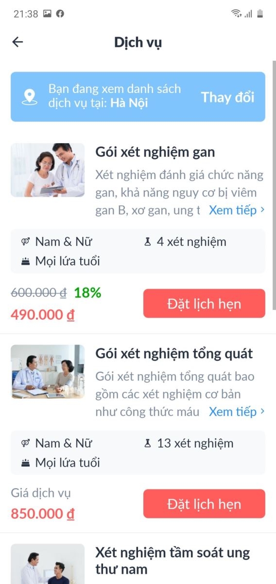 xét nghiệm