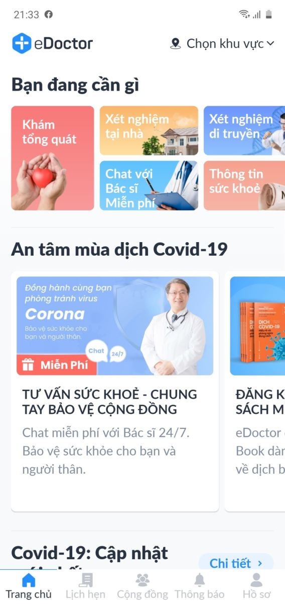 ứng dụng eDoctor