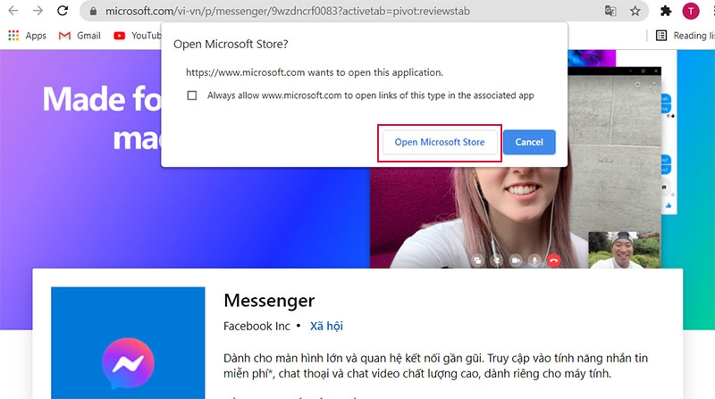 tải facebook messenger cho máy tính - hình 2