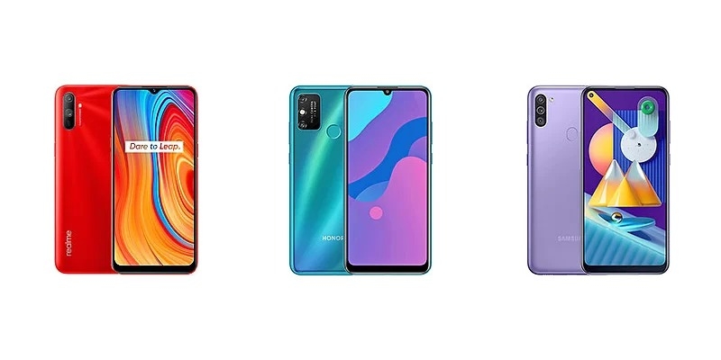 So sánh cấu hình Realme C3 vs Honor Play 9A vs Samsung Galaxy M11, smartphone nào đáng mua nhất?