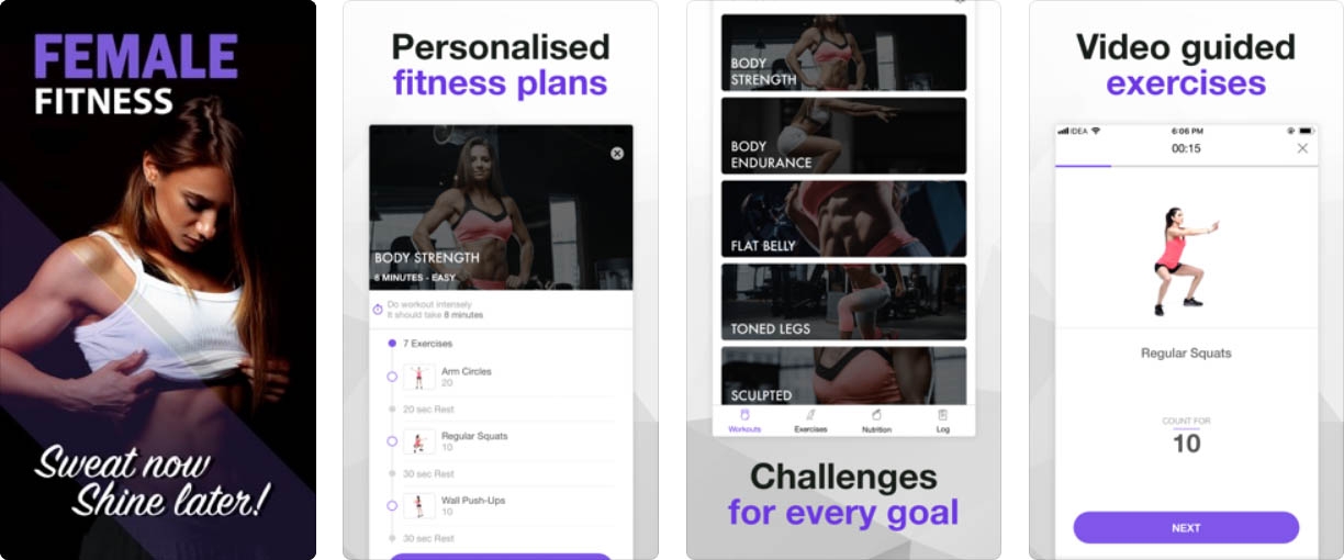 Home Workout - Female Fitness