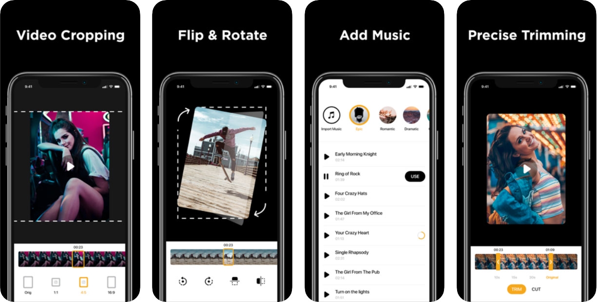 Video Crop: Trim & Cut Editor