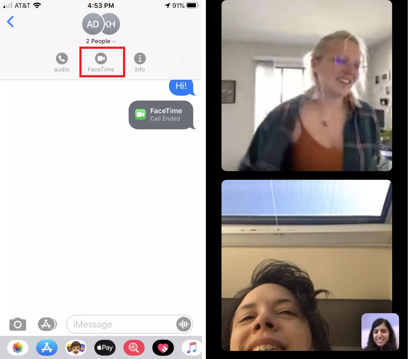 facetime nhóm