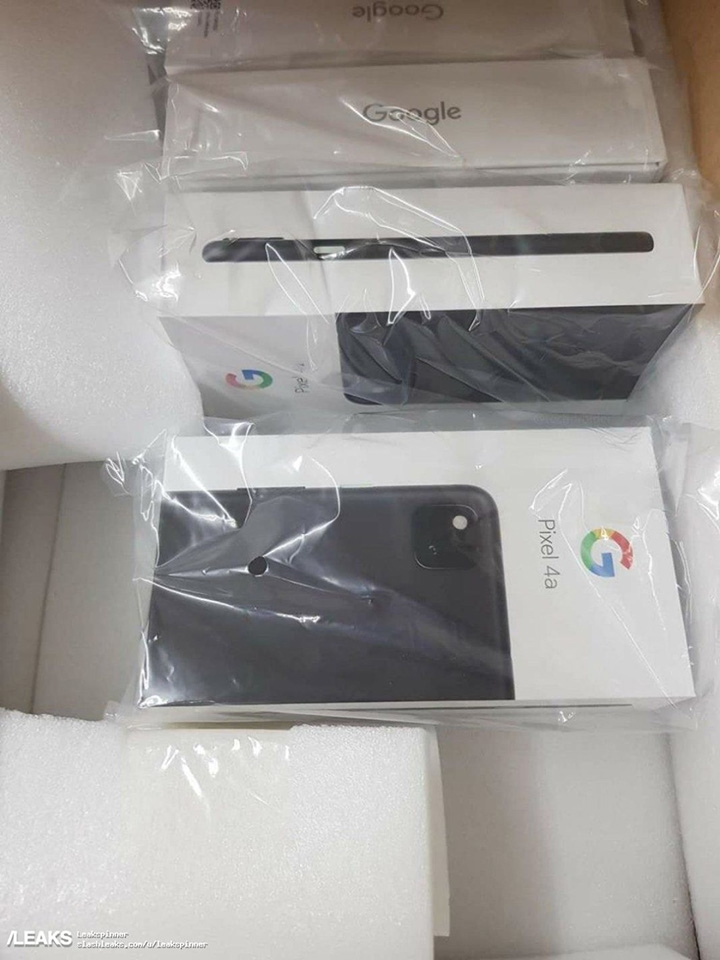 Hộp bán lẻ Google Pixel 4a