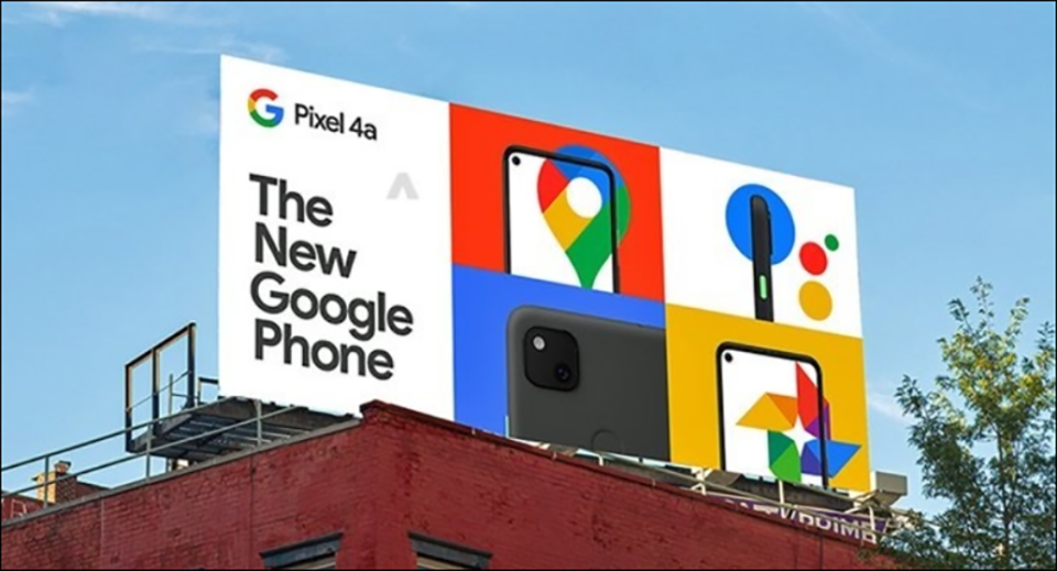 Ảnh quảng cáo Google Pixel 4a