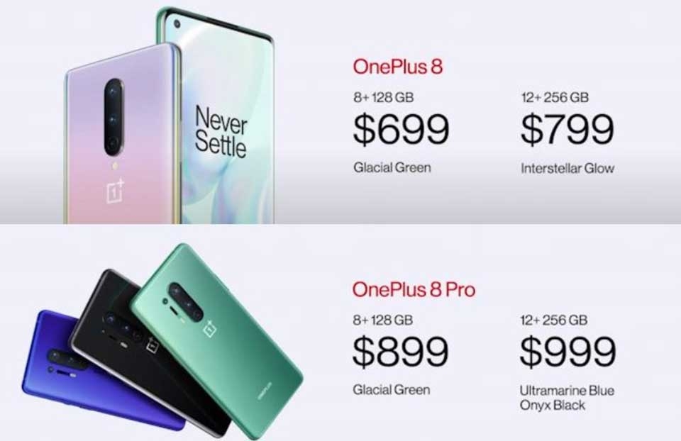 OnePlus 8 series