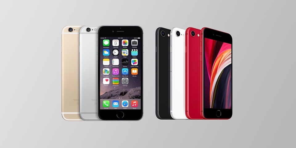 So sánh iPhone 6 và iPhone SE 2020 (ảnh 1)
