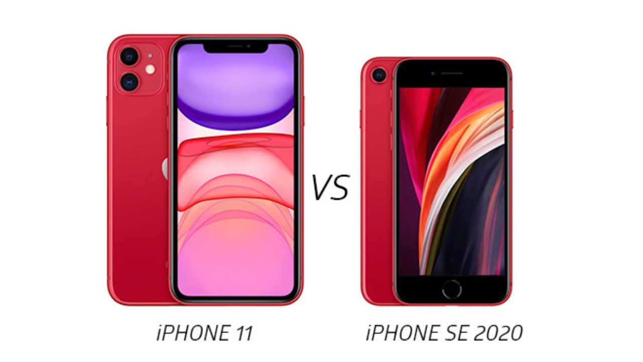 So sánh cấu hình chi tiết iPhone SE 2020 và iPhone 11