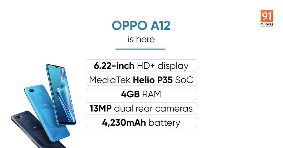 OPPO A12 ra mắt (ảnh 2) OPPO A12 ra mắt (ảnh 2)