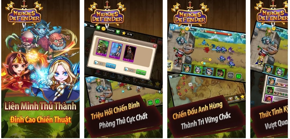 Defender Heroes Premium: Game Chiến Thuật Idle TD