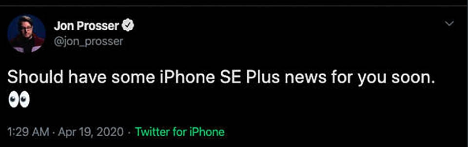 Thôn tin iPhone SE Plus 2020 Thôn tin iPhone SE Plus 2020