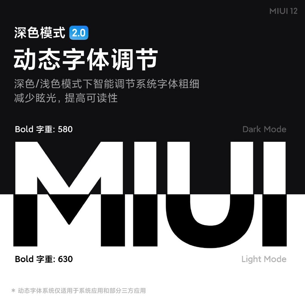 MIUI 12 sẽ trang bị chế độ Dark Mode 2.0, đi kèm nhiều tính năng mới