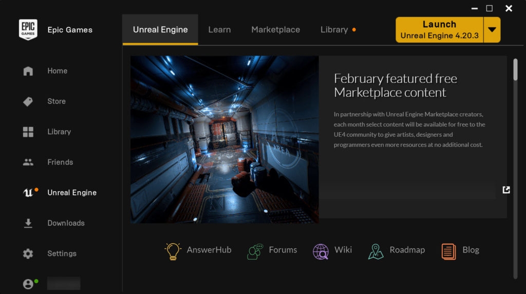 epic games launcher