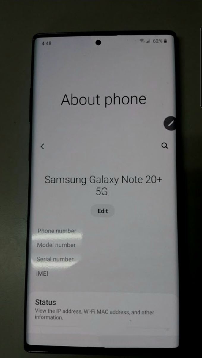 Bức hình Galaxy Note 20+ gây xôn xao với bốn góc máy vuông vắn và màn hình Infinity-O 1