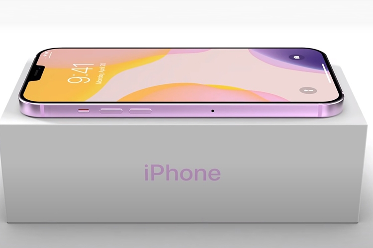 Hình ảnh iPhone 12 đẹp chưa từng có với cạnh bên vuông vắn và tai thỏ nhỏ gọn 9