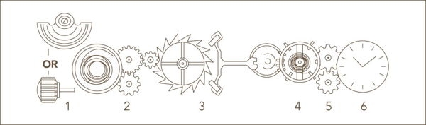 cấu tạo đồng hồ cơ