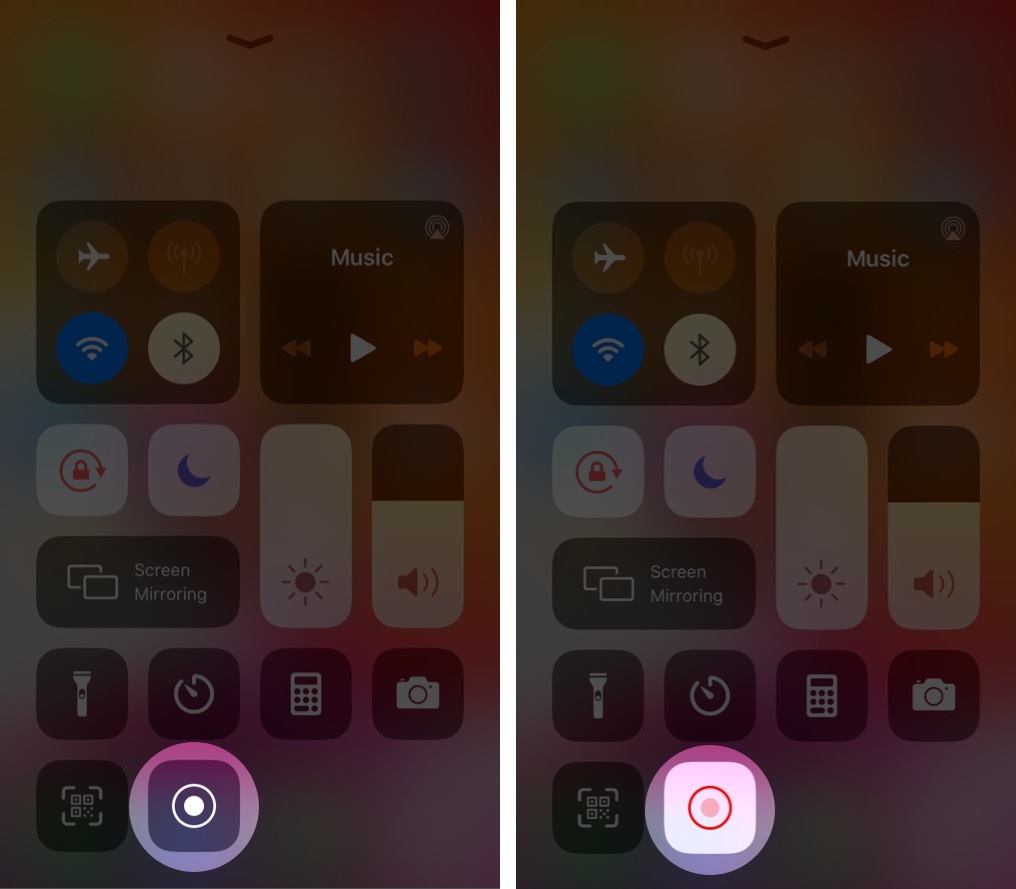 quay phim màn hình iphone