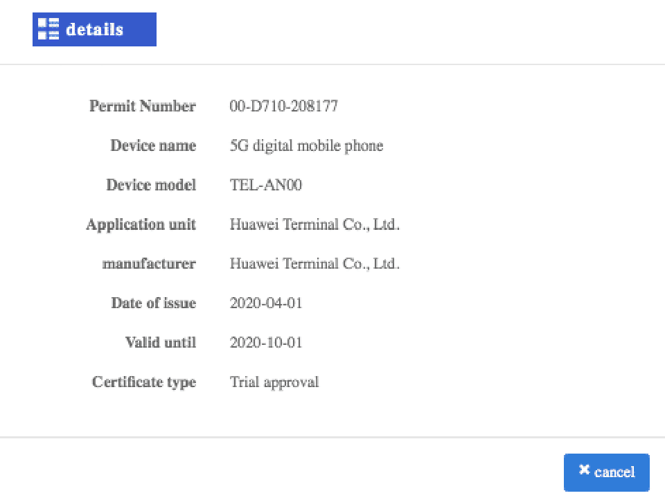 Honor X10 đạt chứng nhận CMIIT