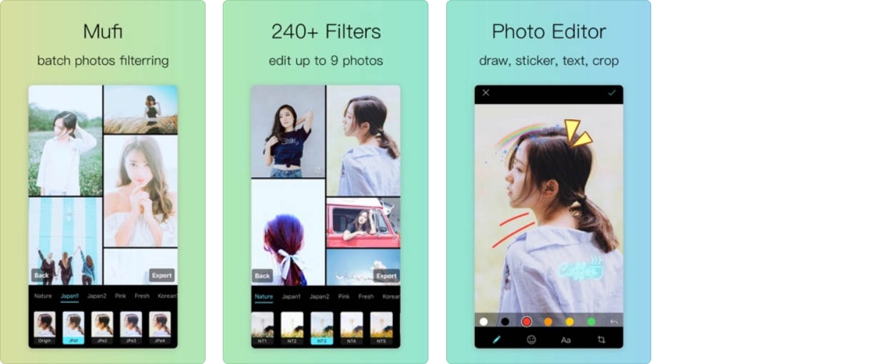 Mufi - Photo Editor Filters
