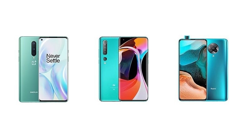 OnePlus 8 vs Xiaomi Mi 10 vs Redmi K30 Pro: So sánh thông số kỹ thuật