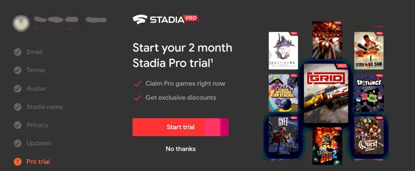 stadia pro