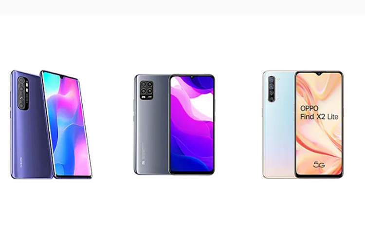 So sánh cấu hình Xiaomi Mi Note 10 Lite với Mi 10 Lite và OPPO Find X2 Lite So sánh cấu hình Xiaomi Mi Note 10 Lite với Mi 10 Lite và OPPO Find X2 Lite