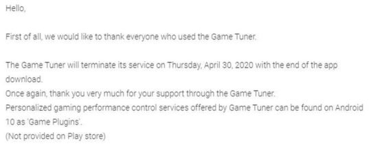 Samsung chính thức khai tử Game Tuner, chuyển sang dùng Game Plugins