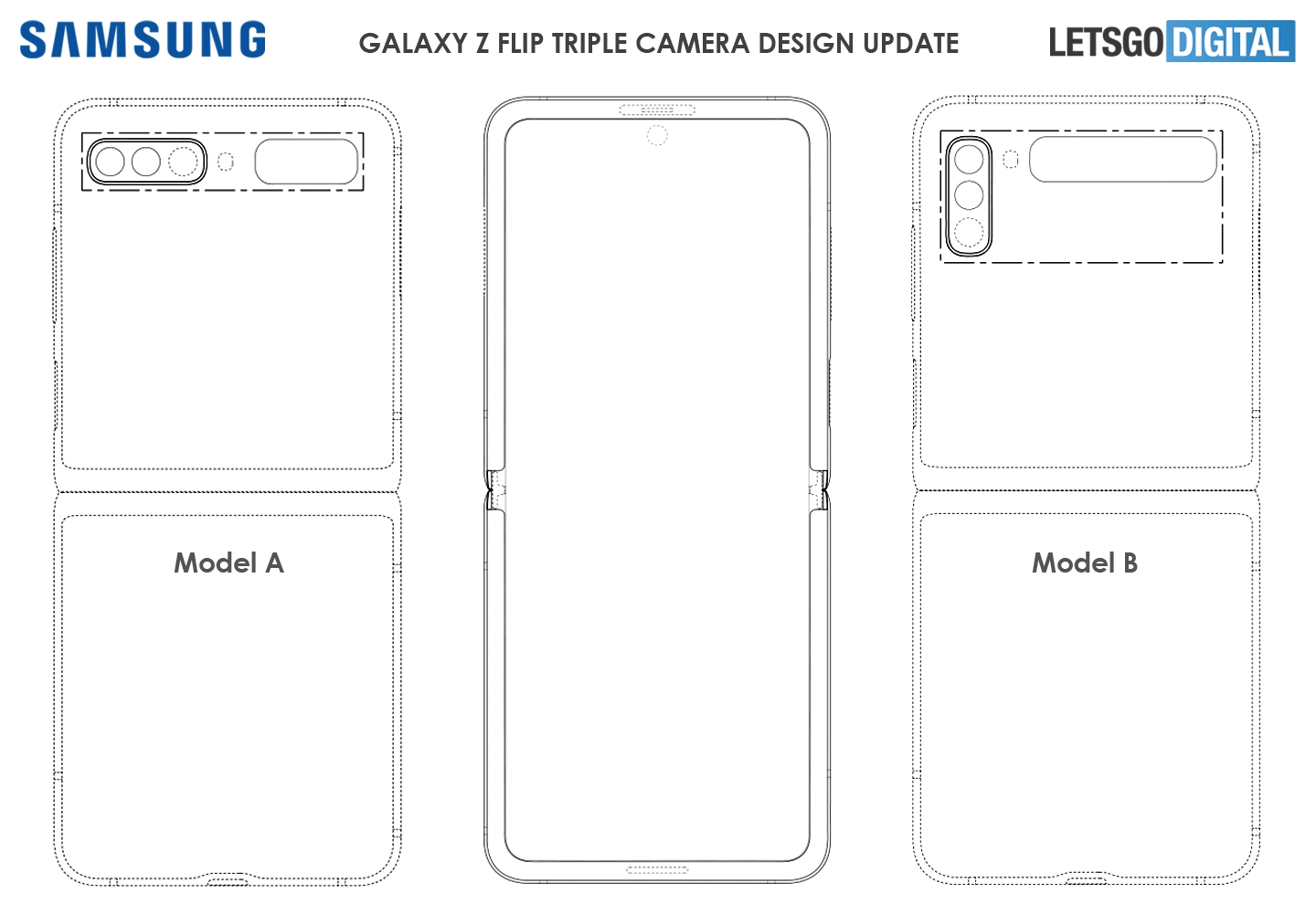 Rộ tin đồn Samsung Galaxy Z Flip 2 có tới ba camera sau, nâng cấp màn hình phụ 2