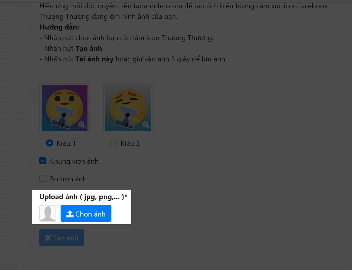 chọn ảnh