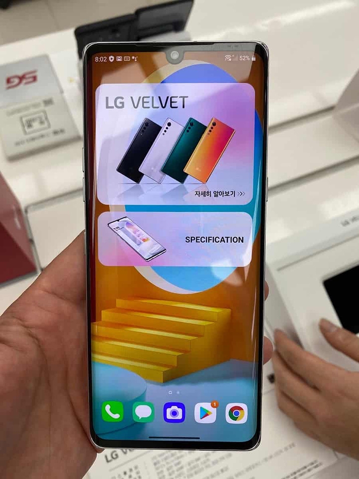 Ảnh thực tế LG Velvet (ảnh 4) Ảnh thực tế LG Velvet (ảnh 4)
