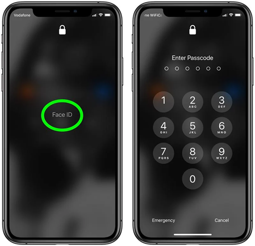 Hướng dẫn thay thế Face ID bằng khóa mật mã thông thường khi đeo khẩu trang