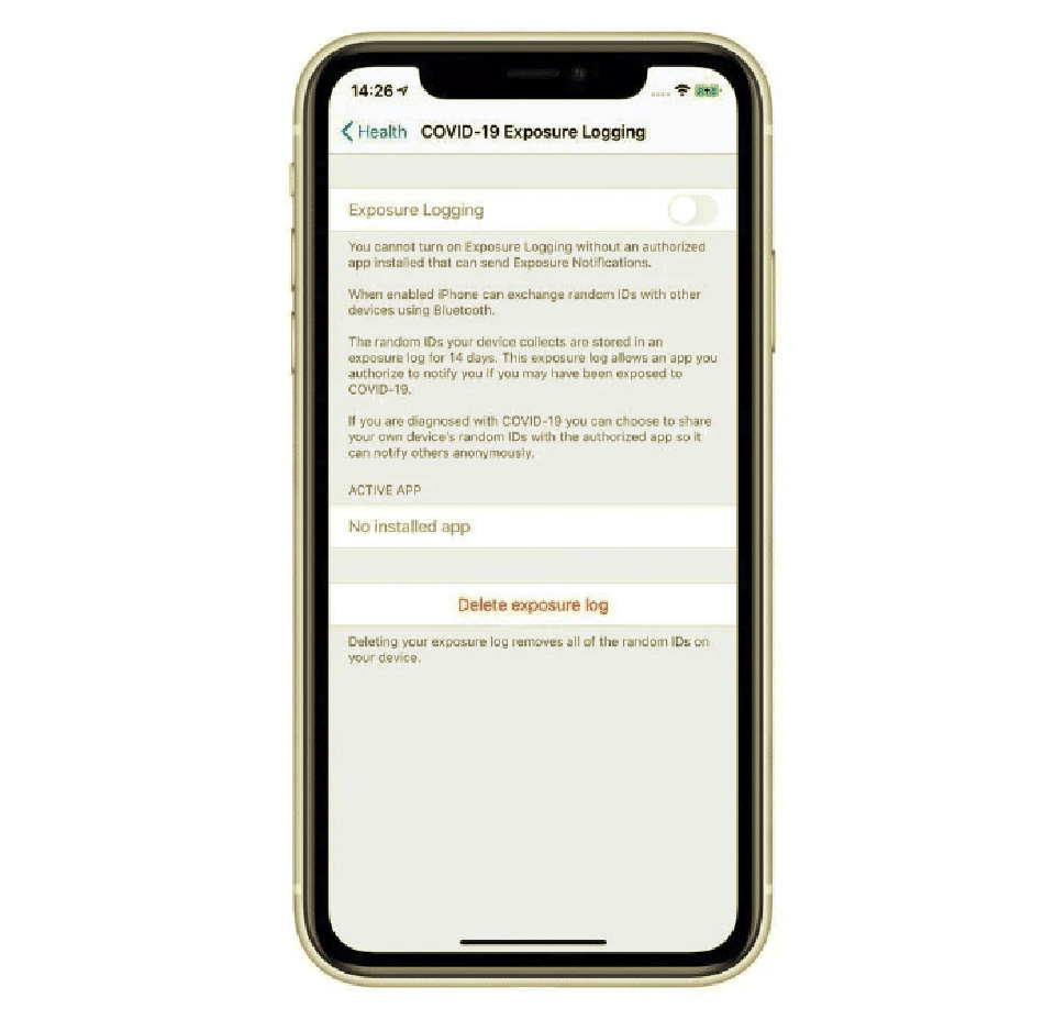 iOS 13.5 beta 4 giúp cải tiến giao diện tính năng theo dõi dịch Covid-19 iOS 13.5 beta 4 giúp cải tiến giao diện tính năng theo dõi dịch Covid-19
