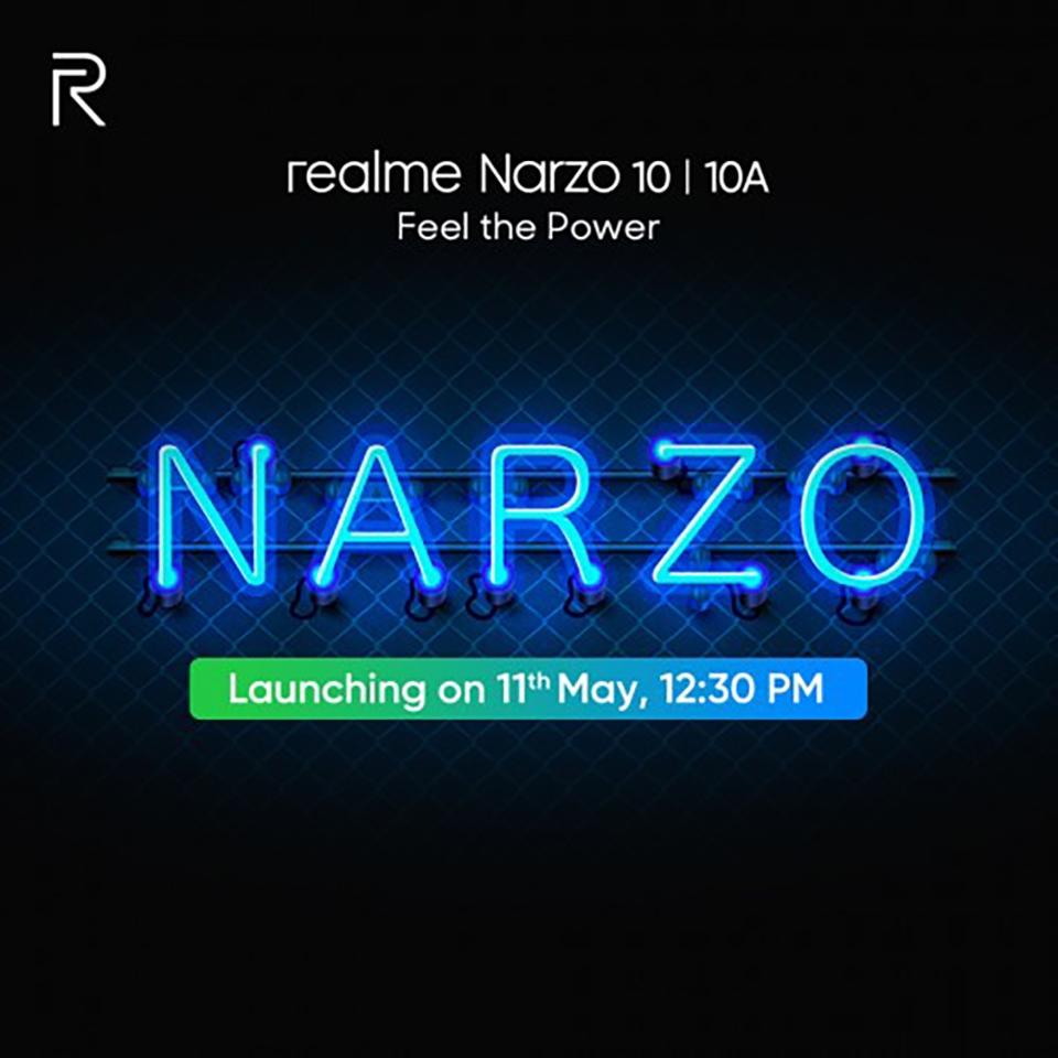 Realme Narzo 10 series sẽ ra mắt vào ngày 11/5 Realme Narzo 10 series sẽ ra mắt vào ngày 11/5