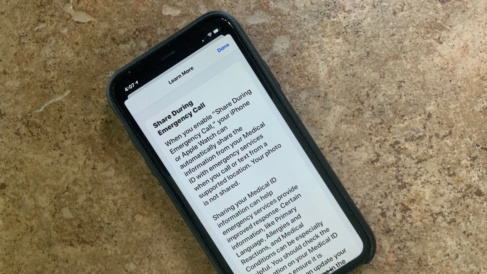 iOS 13.5 Beta 4 sẽ chia sẻ thông tin y tế trong trường hợp khẩn cấp đối với người dùng