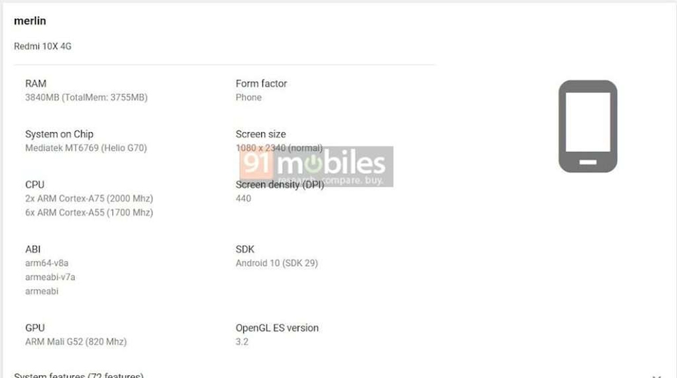 Redmi 10X 4G Redmi 10X 4G