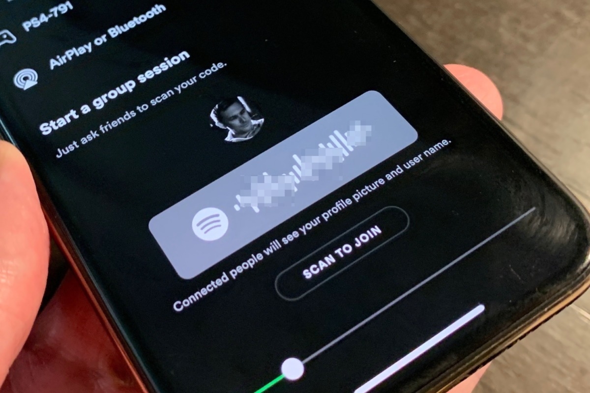 spotify group session