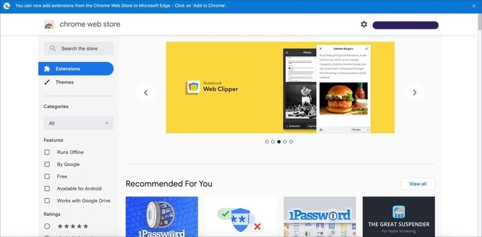 mẹo sử dụng mircosoft edge chromium