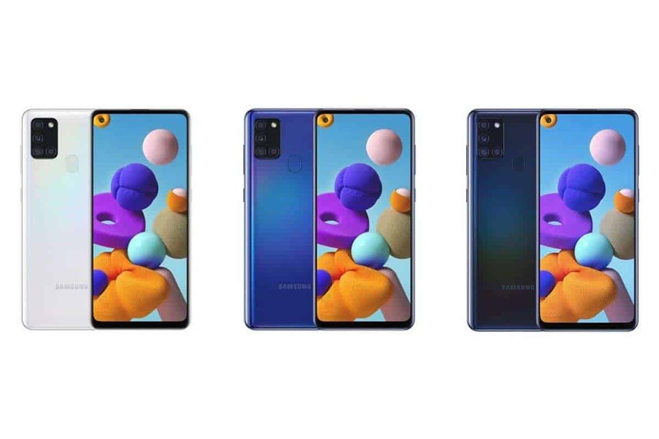 Ảnh render Galaxy A21s (ảnh 1)