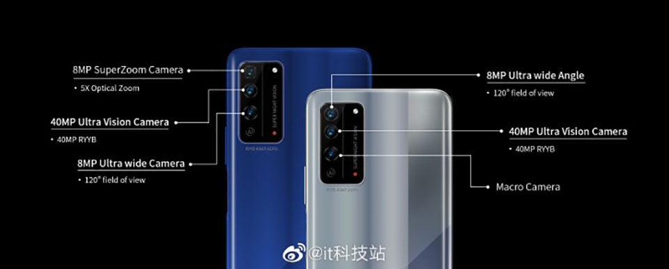 Thông tin camera Honor X10 series (ảnh 1)