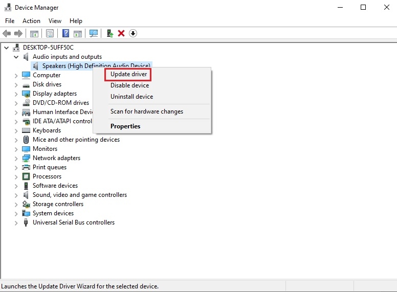 Sửa lỗi laptop không nhận tai nghe Win 10 (Ảnh 7)